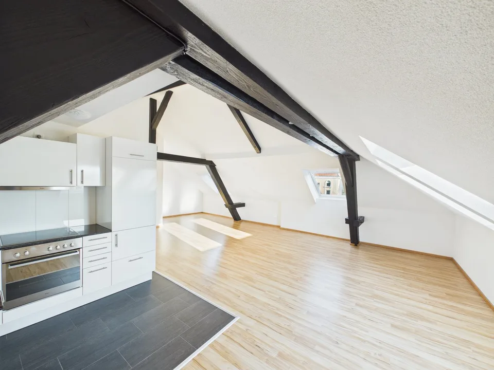 Delizioso appartamento mansardato di 1,5 locali nel cuore di St. Gallen – foto 10 di 13