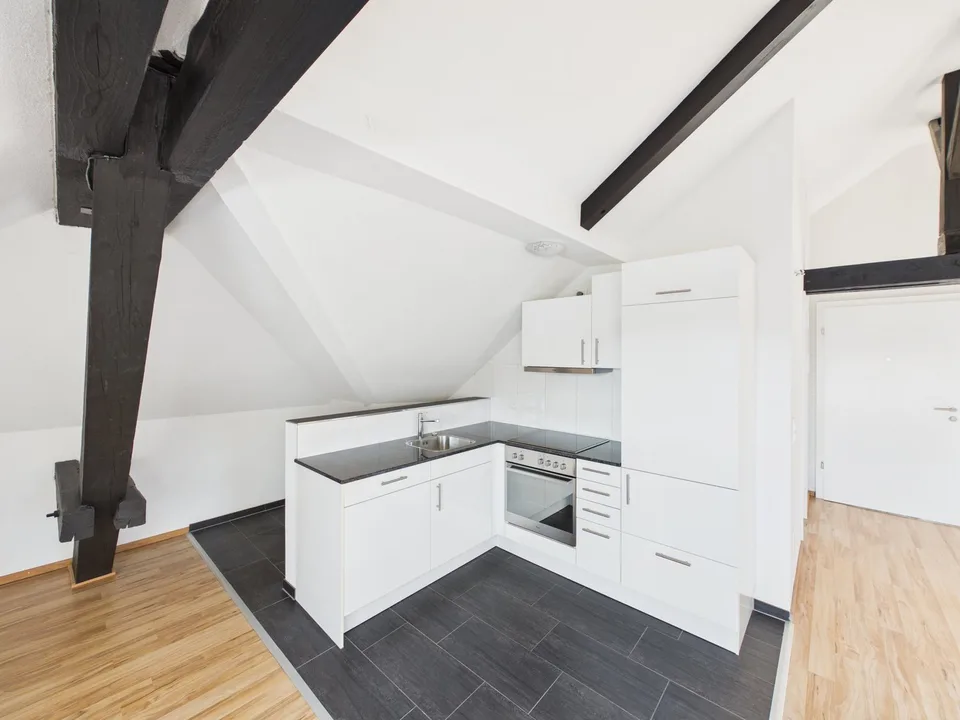 Delizioso appartamento mansardato di 1,5 locali nel cuore di St. Gallen – foto 9 di 13