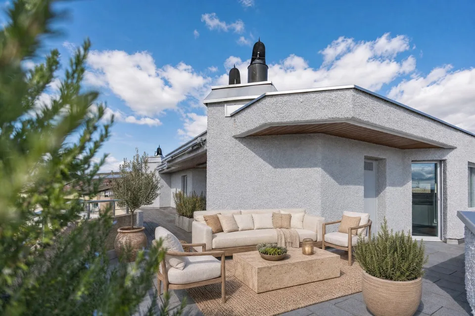 Exklusive Attikawohnung umschlossen mit grosser Terrasse – Foto 10 von 19