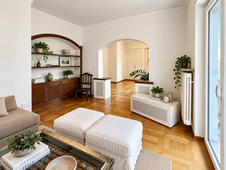 LUGANO CENTRALE | 4.5 LOCALI + DUE APPARTAMENTI A REDDITO – UN’UNICA OPPORTUNITÀ IMMOBILIARE – foto 19 di 28