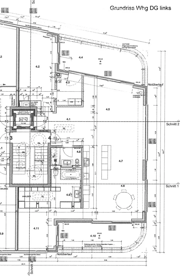 Appartement d'attique exclusif à Forch – Architecture, vue panoramique et intimité – photo 19 sur 21