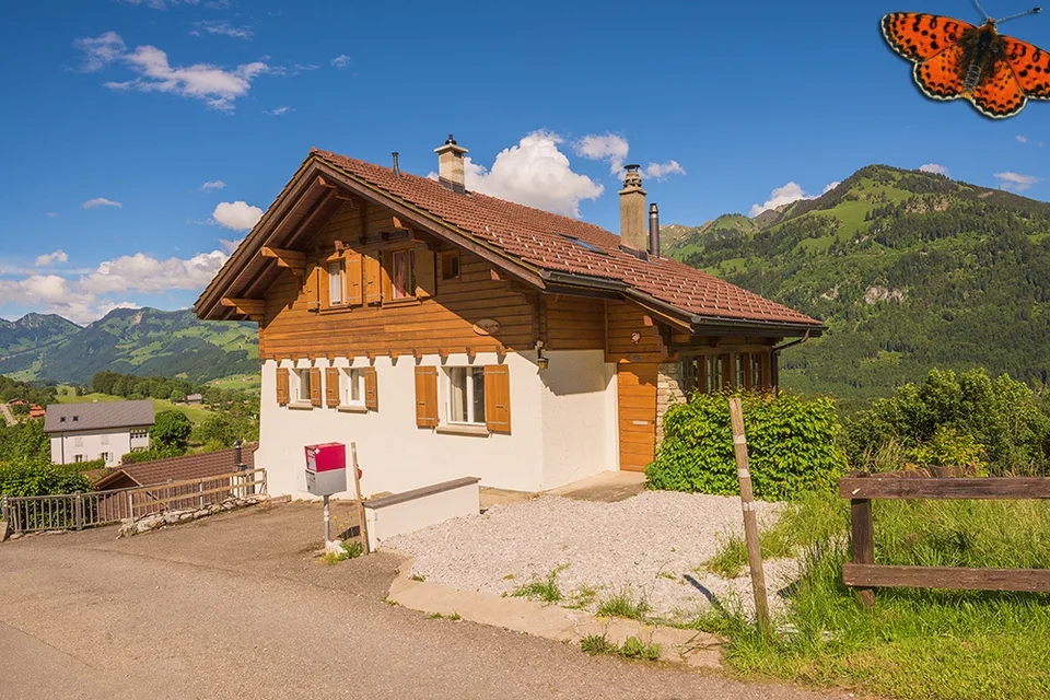 4.5 Zimmer Wohnung in Albeuve – Foto 2 von 13