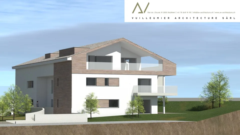 A louer magnifique appart. de 2,5 pièces dans immeuble comme neuf avec place de parc dans le garage – photo 12 sur 14