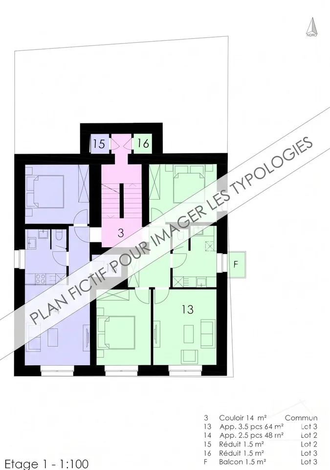 3.5 Zimmer Wohnung in Chalais – Foto 18 von 18