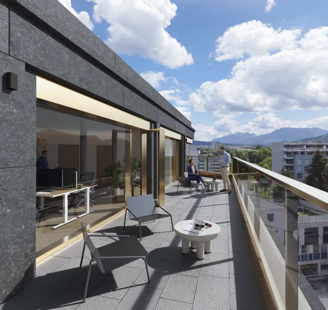 267 m² de bureaux au 4ème étage au cœur du quartier de Chêne Bourg et aux pieds du CEVA – photo 10 sur 10