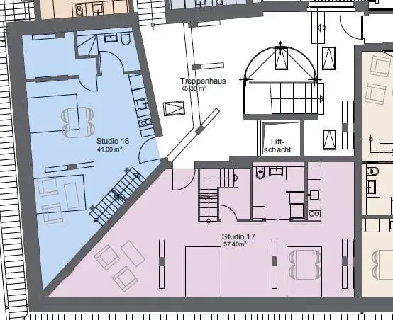 Historischer Charme trifft modernes Wohnen - 2½-Zimmer-Galeriewohnung beim Bahnhof Stein AG – Foto 7 von 9