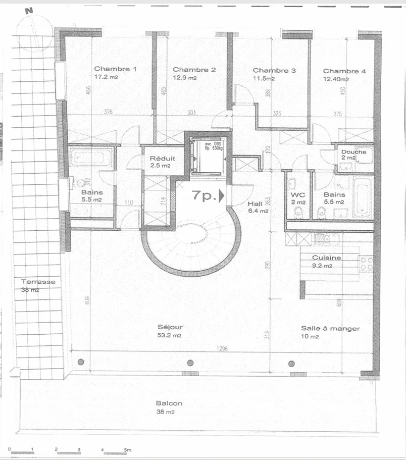 EXCLUSIVITÉ : Appartement de 6 pièces en Attique – Foto 9 von 9