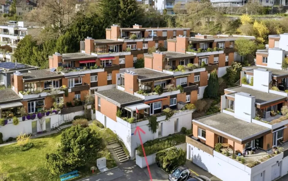 Posizione soleggiata con vista sul Reno: casa a schiera di 5,5 locali in una zona tranquilla – foto 13 di 13