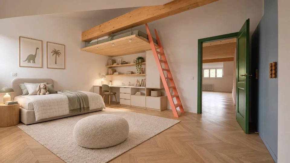 ELEGANT ATTIC OF HIGH STANDARD, COMPLETELY RENOVATED – photo 4 of 11