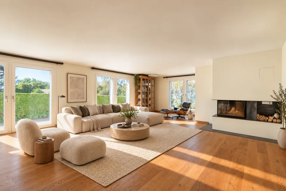 Exklusives Zweifamiliehaus im Dorfkern von Zumikon. – Foto 2 von 4