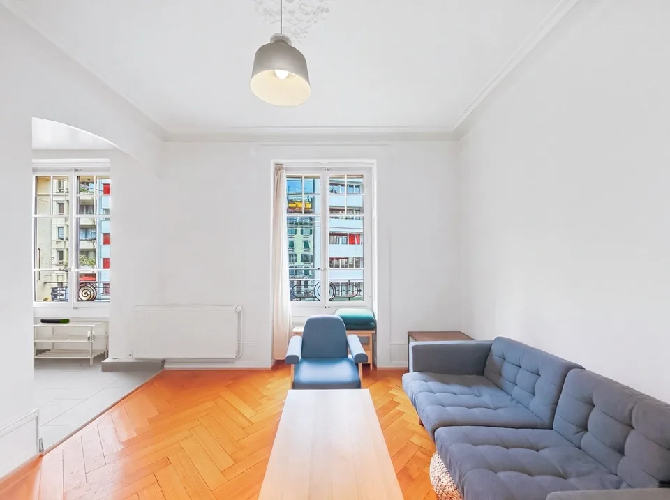 Charmantes möblierte 2-Zimmer-Wohnung zur Miete – Rue de Vermont, Genf – Foto 3 von 8