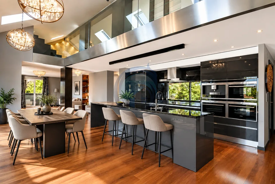 SOMPTUEUX APPARTEMENT EN DUPLEX DE 5.5 PIÈCES AVEC VUE SUR LE LAC – foto 4 di 13