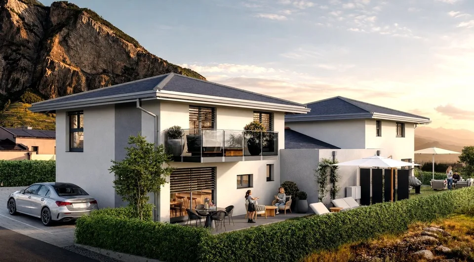 Ihre zukünftige Villa in St-Pierre-de-Clages - Superbe Aussicht – Foto 2 von 4