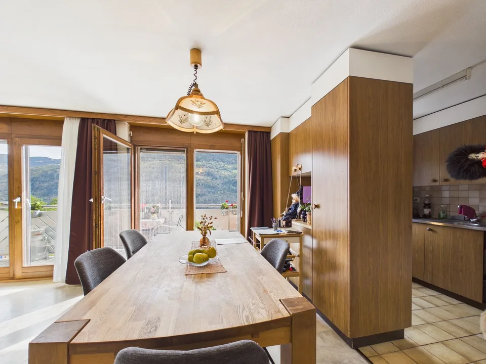 Charmante 4.5-Zimmer-Wohnung mit Bergblick in Steg-Hohtenn – Foto 4 von 10