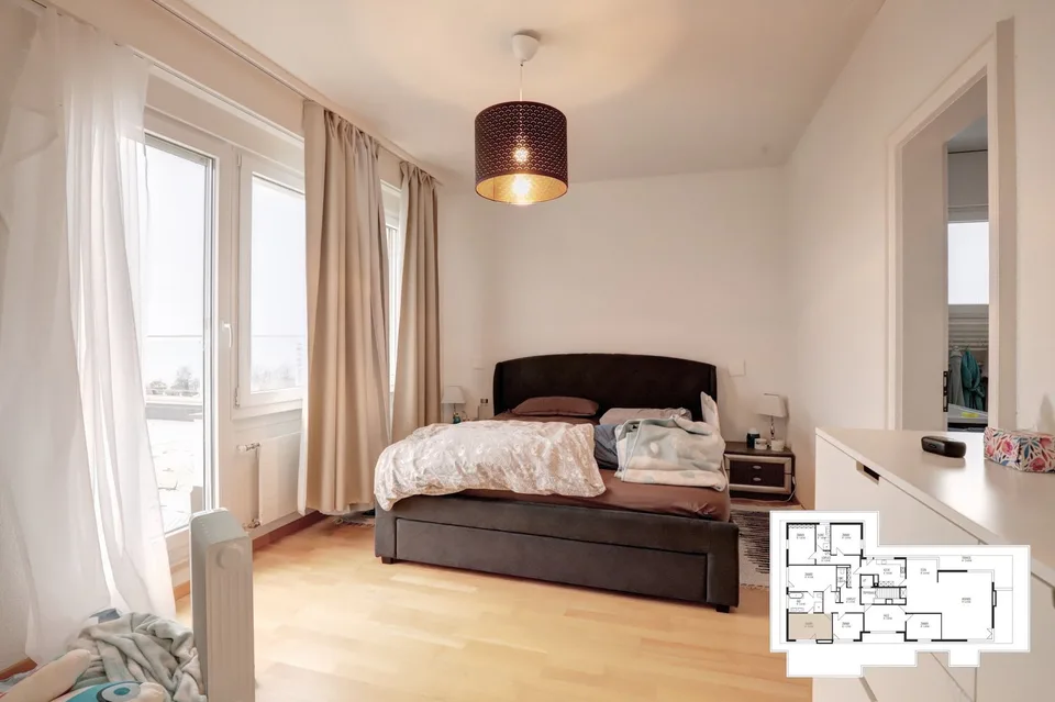 240 m² Penthouse mit Panorama-Bodenseeblick und 210 m² Terrasse – Foto 19 von 29