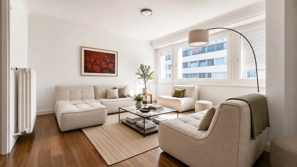 Champel | Elegante 5-Zimmer-Wohnung mit freiem Blick und Balkonen – Foto 4 von 12