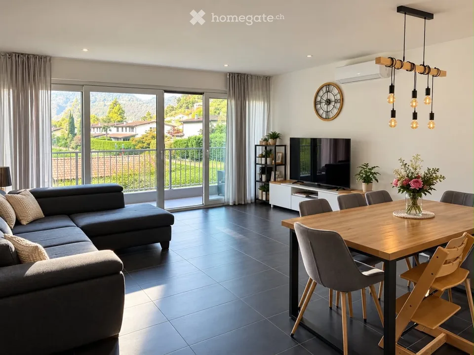 Figino/Barbengo Gesuchte Übernahme für 3,5 Zimmer – Foto 3 von 5