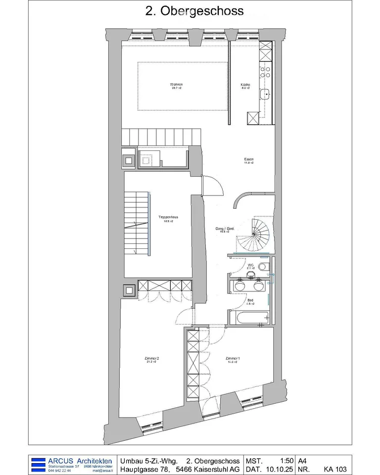 Maisonnette 5,5 pièces + appartement 1,5 pièces au rez-de-chaussée avec espace commercial à Kaiserstuhl + terrain en Allemagne – photo 16 sur 30