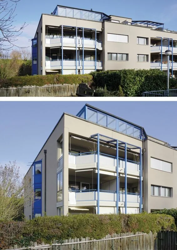 Appartement en duplex penthouse attrayant de 5,5 pièces avec grande terrasse sur le toit et vue dégagée – photo 12 sur 13