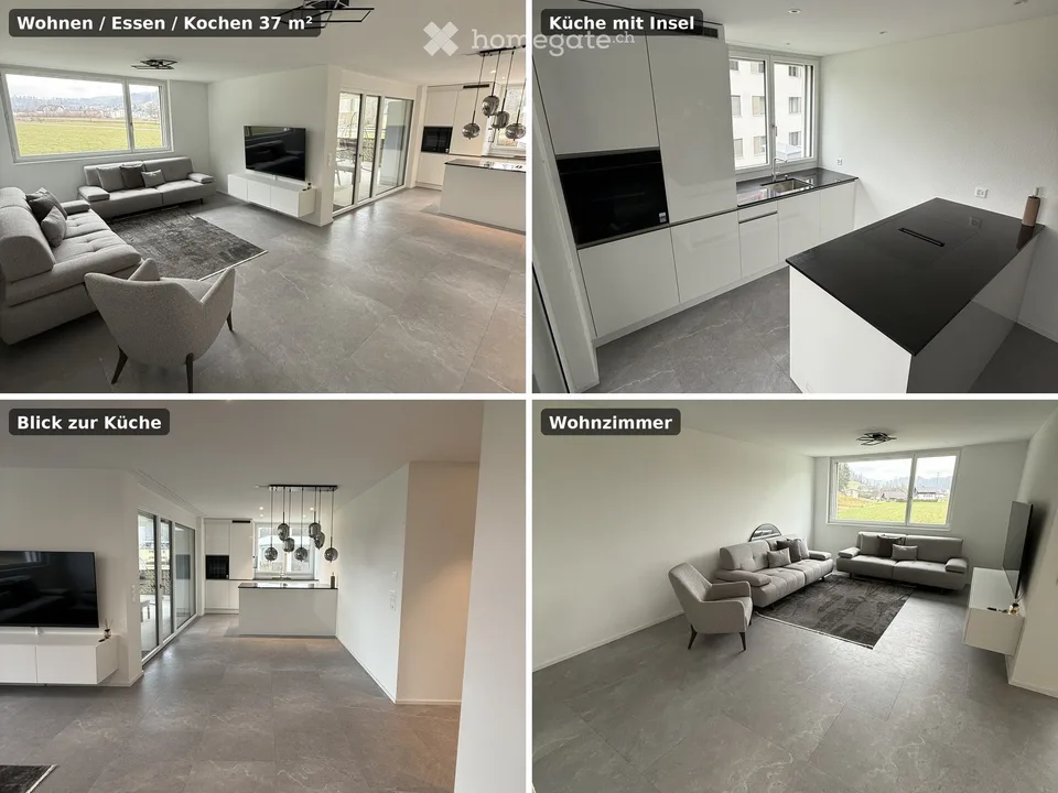 Appartamento nuovo di 3,5 locali con vista sulla montagna a Turbenthal – foto 2 di 5