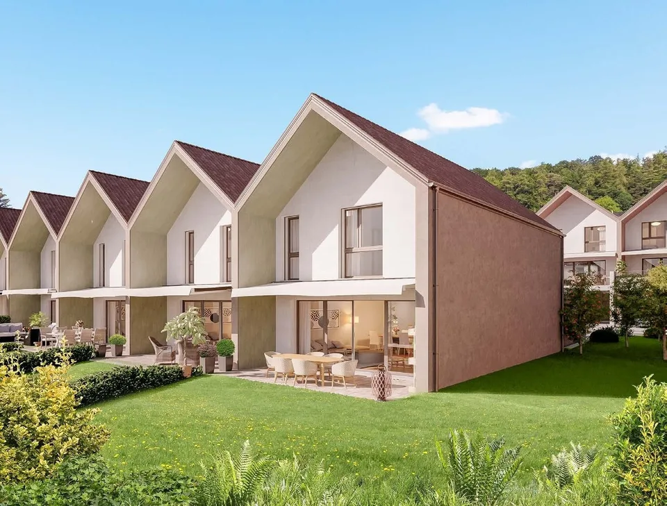 Maison en rangée de 5,5 pièces avec grande terrasse à vendre à Reinach – photo 2 sur 5
