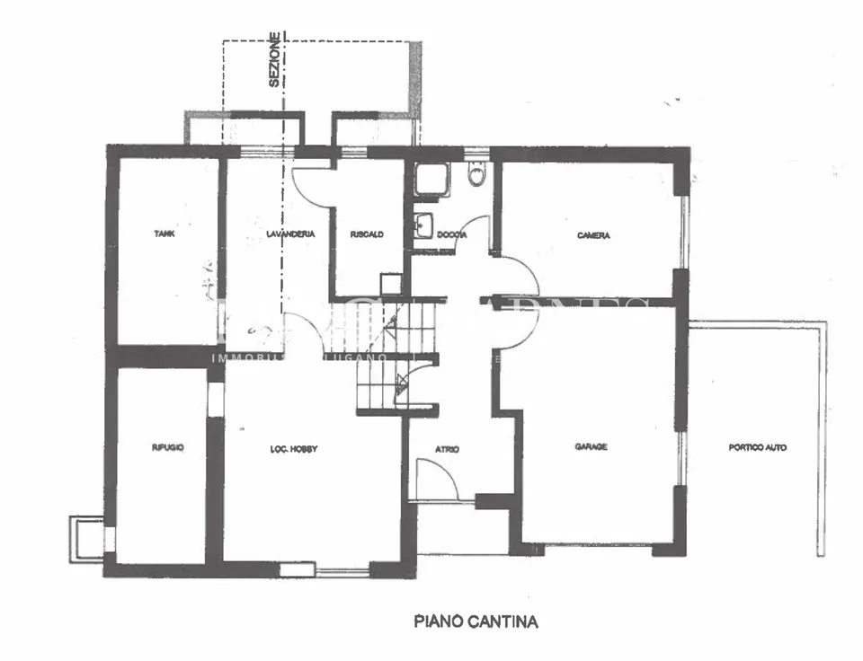Gentilino: Villa con ampi spazi, giardino e portico – photo 9 sur 9