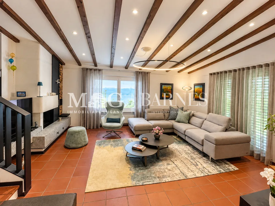 Gentilino: Villa con ampi spazi, giardino e portico – photo 3 sur 9