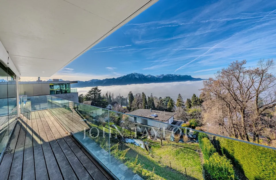 Außergewöhnliches 4.5-Zimmer-Appartement mit Panoramablick auf den See – Foto 9 von 12