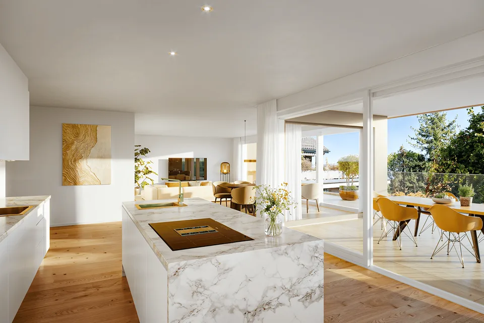 First-time rental: Attic with a far-reaching view over Lake Zurich – photo 4 of 9
