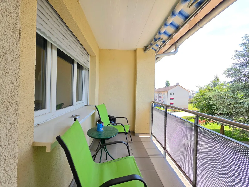 Gemütliche 3-Zimmer-Wohnung mit Balkon und schöner Aussicht in Bettlach – Foto 16 von 18