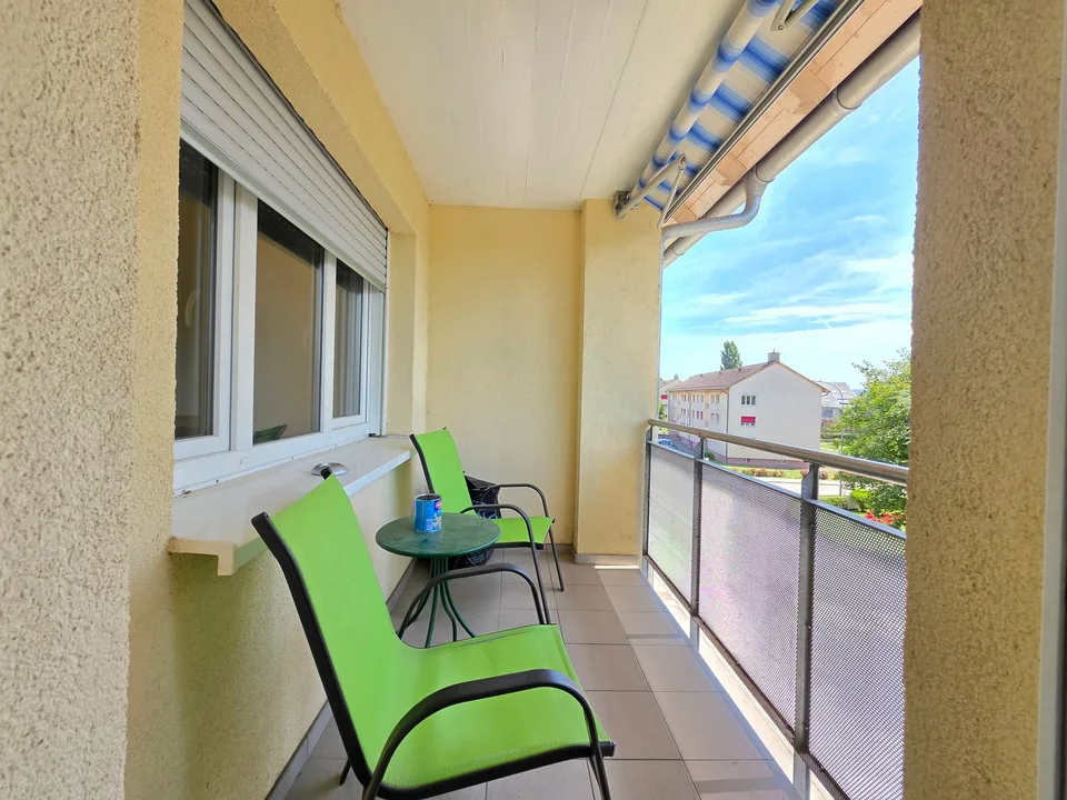 Gemütliche 3-Zimmer-Wohnung mit Balkon und schöner Aussicht in Bettlach – Foto 17 von 18