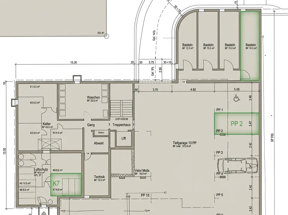 Wohnen auf 136 m²: Lichtdurchflutete 4.5-Zimmerwohnung mit riesiger Küche – Foto 23 von 23