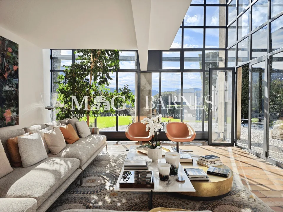 Elegante villa d'autore con giardino vicino al centro di Lugano – photo 3 sur 13