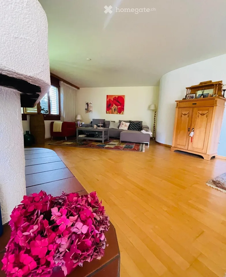 Appartamento duplex/maisonette spazioso di 6,5 locali con giardino incantato a Grabs – foto 5 di 20