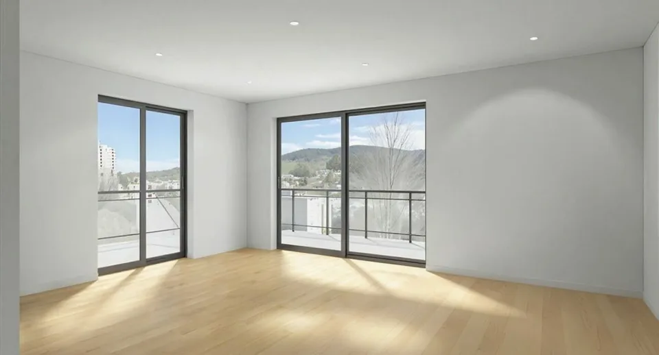 Die Terrassen des Obstgartens - Außergewöhnliches 4.5-Zimmer-Attikawohnung (Los 47) – Foto 3 von 5