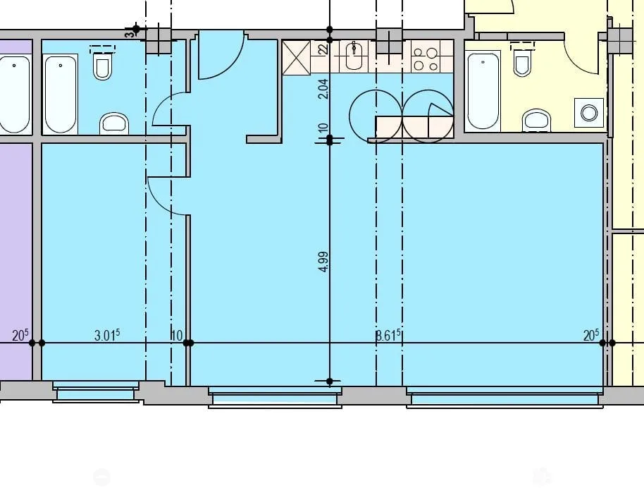 Helle 2-Zimmer-Loft an der Kontrollstrasse in Biel – Foto 7 von 8