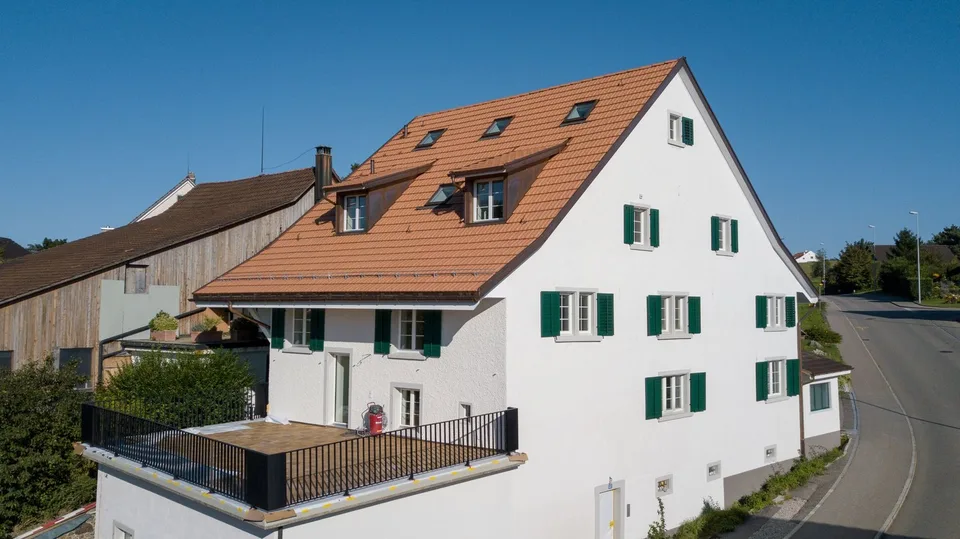 Einzigartiges Wohnen mit Terrasse in historischem Ambiente – Foto 8 von 9