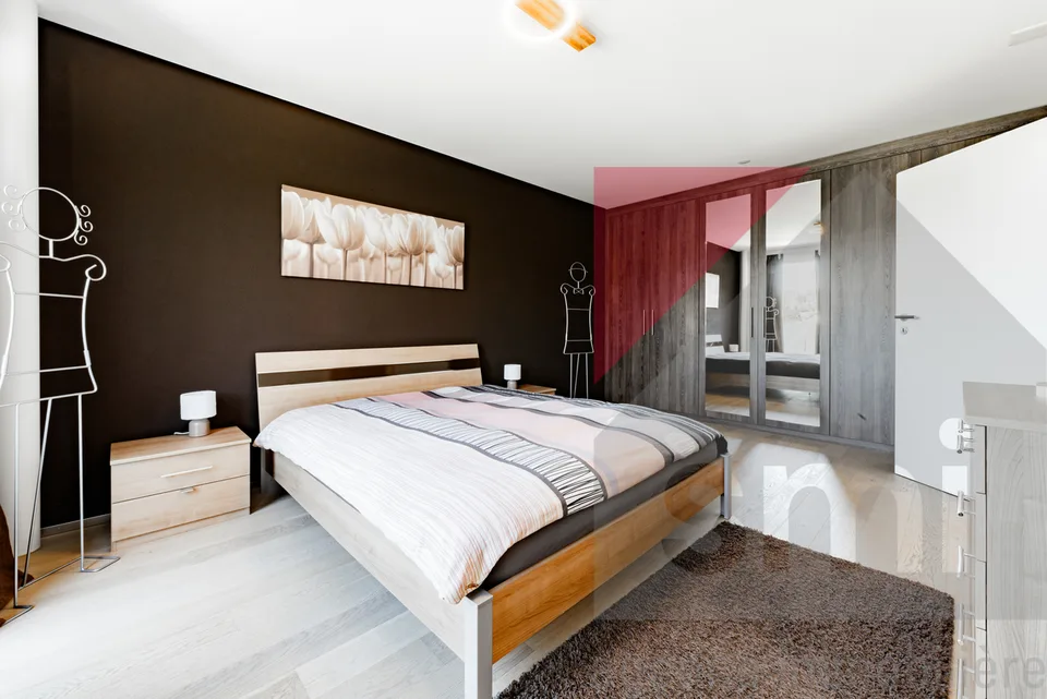 4.5 Zimmer Attikawohnung in Le Pâquier-Montbarry – Foto 9 von 13