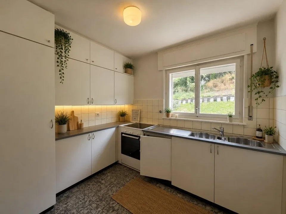 In affitto in quartiere tranquillo sulle alture di Montreux – foto 5 di 12