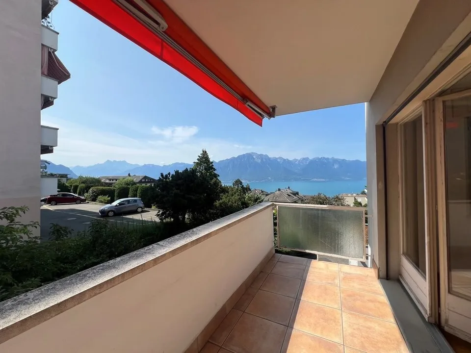 In affitto in quartiere tranquillo sulle alture di Montreux – foto 6 di 12