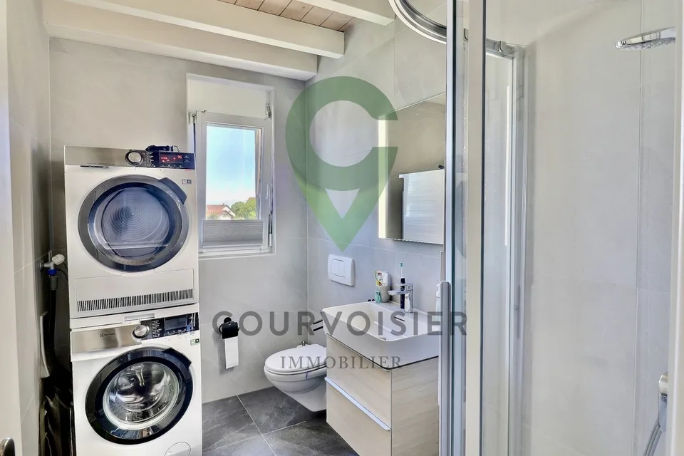 Duplex-Penthouse mit Charme und Aussicht, nur wenige Minuten von Nyon entfernt – Foto 7 von 11
