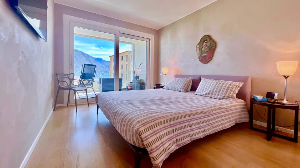 Elegantes Apartment mit 4.5 Zimmern und Seeblick in Lugano Massagno – Foto 11 von 22
