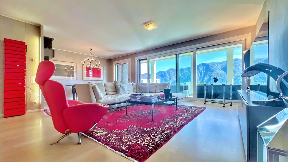 Elegantes Apartment mit 4.5 Zimmern und Seeblick in Lugano Massagno – Foto 3 von 22