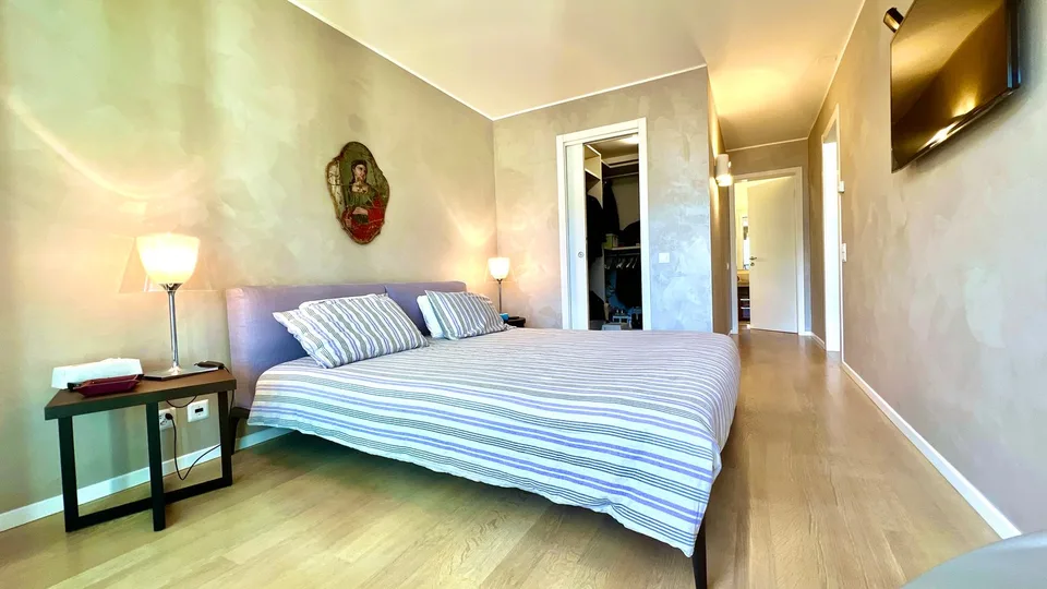 Elegantes Apartment mit 4.5 Zimmern und Seeblick in Lugano Massagno – Foto 12 von 22