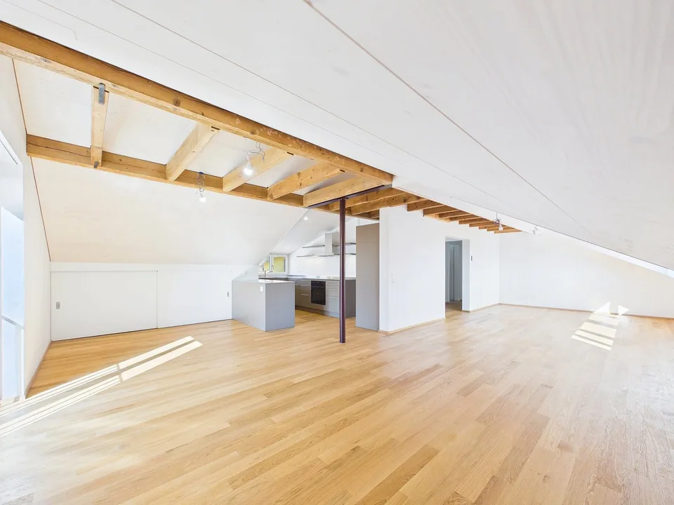 Très spacieux, lumineux, fraîchement rénové appartement mansardé – photo 7 sur 11