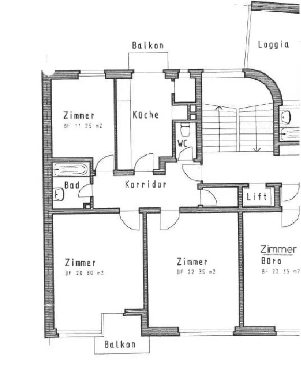 Attraktive 3-Zimmer-Wohnung an zentraler Lage – Foto 12 von 12