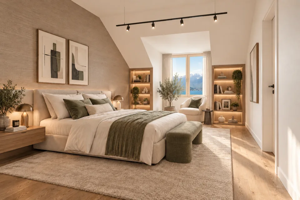 Chardonne - Magnifica villa a schiera nuova di 6.5 locali con vista impareggiabile sul Lago di Ginevra – foto 2 di 4