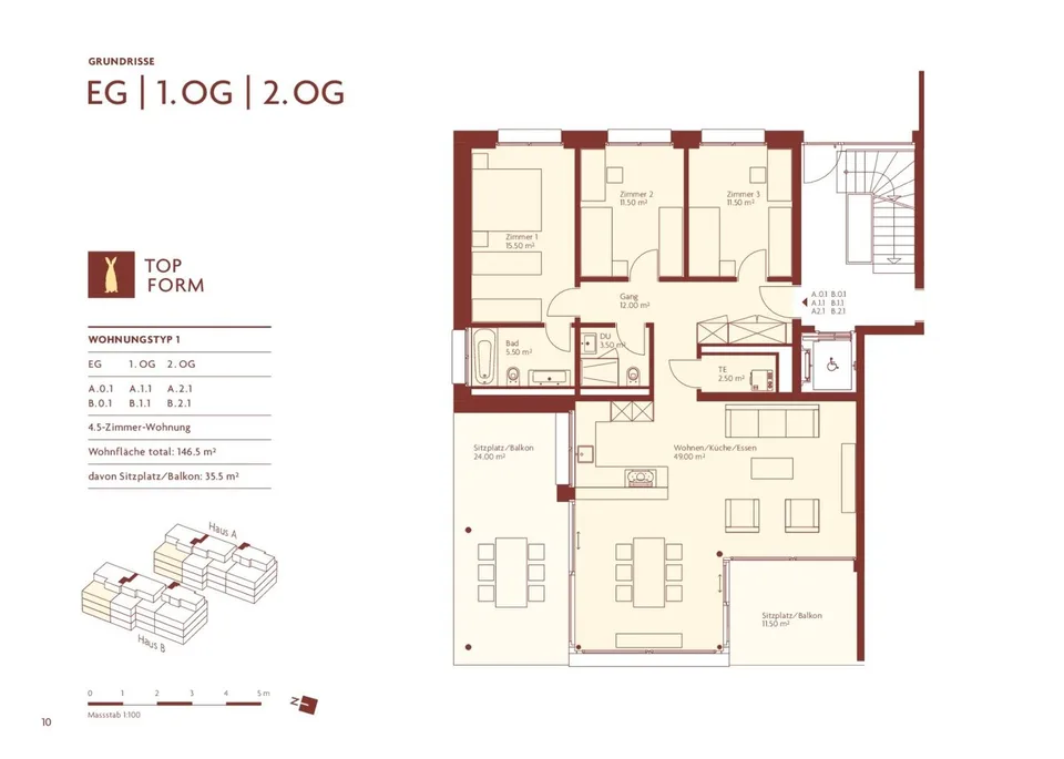 TIERSTEINBLICK - Exclusive 4.5-room apartment in Gipf-Oberfrick - Where living dreams come true! – photo 12 of 12