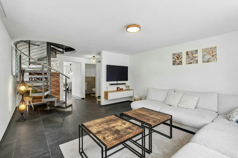 4.5 Zimmer-Maisonette-Wohnung an zentraler Wohnlage in Wald – Foto 5 von 12