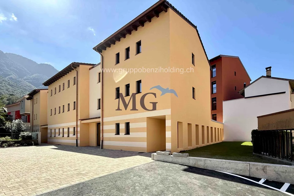 Großer Platz in Giubiasco - neues 2,5-Zimmer-Wohnung – Foto 2 von 19